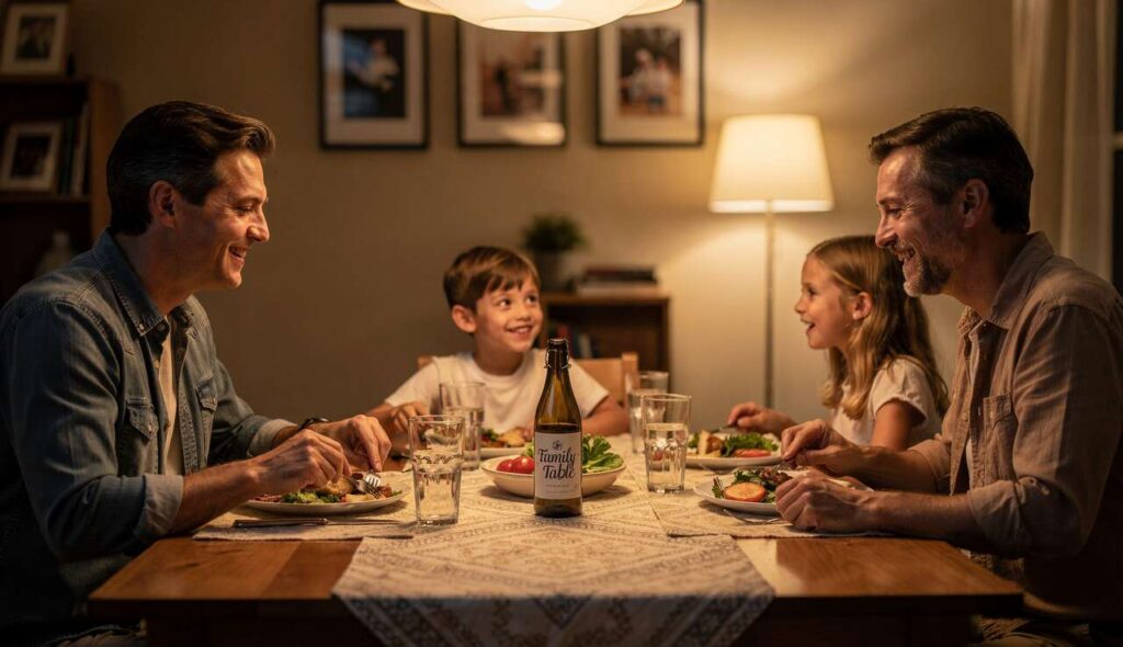 Badanie Stanford: rodzinne posiłki chronią nastolatków przed zaburzeniami odżywiania