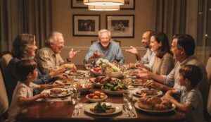 Badanie: wspólne posiłki z rodziną zmniejszają ryzyko zaburzeń odżywiania o 30%